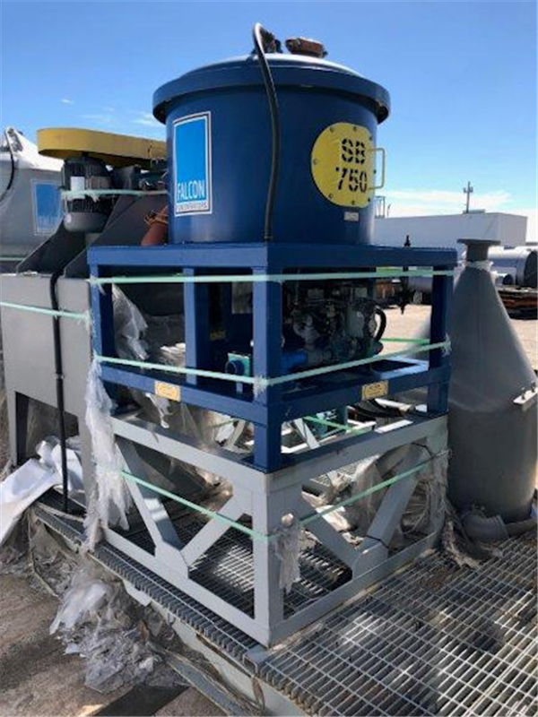 Falcon Sb-750 Concentrator Skid, Screens, Pumps, Conveyors, Cyclones And More!)